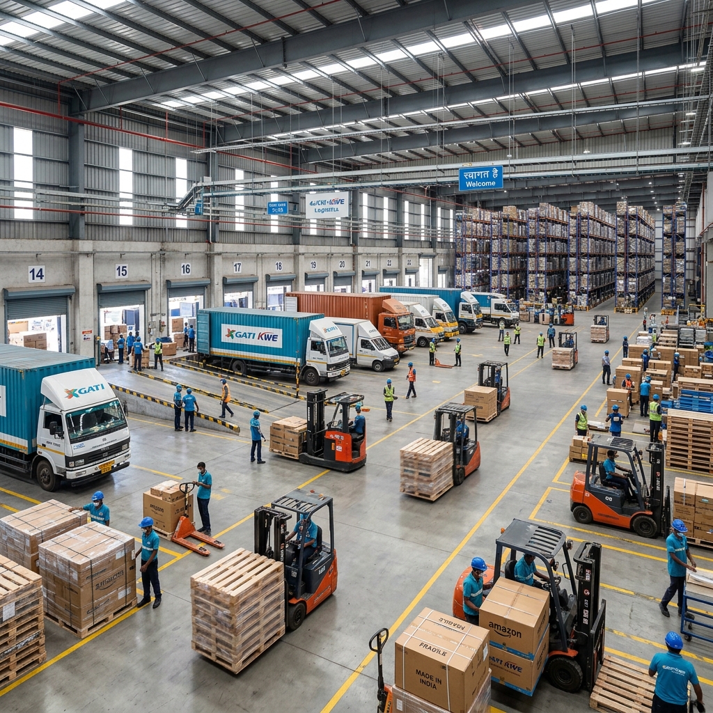 Warehouse storage racking