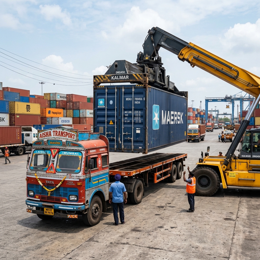 Container transport